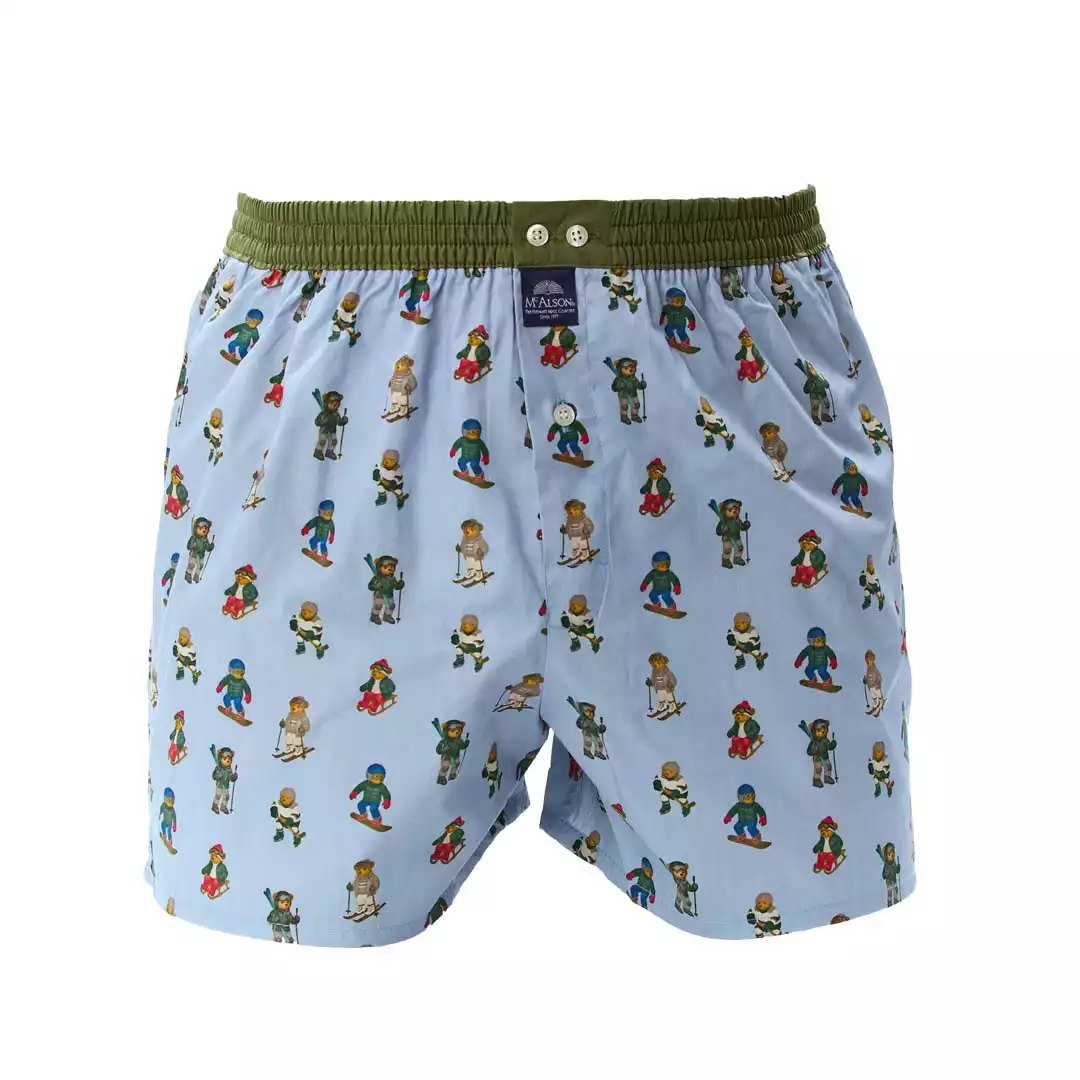 MC ALSON boxershort M5442 alpine beer lichtblauw - Afbeelding 2